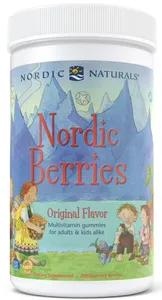 Nordic Naturals - Nordic Berries, Multiwitamina dla Dzieci i Dorosłych, Original, 200 żelek