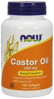 NOW Foods - Castor Oil, 650mg, 120 Softgeles