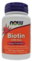 NOW Foods - Biotin, 1000 mcg, 100 capsules