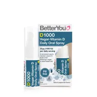 BetterYou - DLux 1000, Vegan Vitamin D Spray, 15 ml