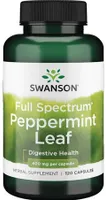 Swanson - Peppermint Leaf, 400 mg, 120 vkaps
