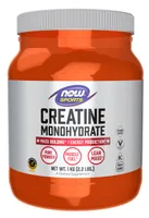 ﻿NOW Foods - Kreatyna, Monohydrat Kreatyny, 100%, Proszek, 1000g