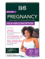Holland & Barrett - Conception His & Her, 30+30 tablets