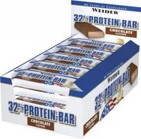 Weider - 32% Protein Bar, Chocolate, 24 Bars