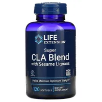 Life Extension - Mieszanka Super CLA z Lignanami Sezamowymi, 120 kapsułek miękkich 