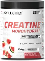 Skill Nutrition - Kreatyna, Mikronizowany Monohydrat, Arbuz, Proszek, 300g