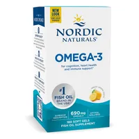 Nordic Naturals - Omega 3, 690mg, Lemon, 180 softgels