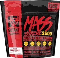 Mutant - Mass Extreme 2500, Jacked Berry Blast, Proszek, 2720g