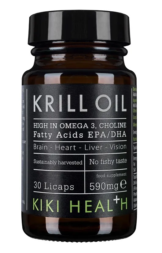 KIKI Health - Krill Oil, 590mg, 30 capsules