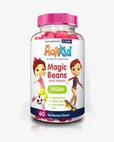 ActiKid - Multiwitaminy, Magic Beans, Vegan, Red Berries, 60 żelek