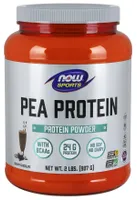 NOW Foods - Pea Protein, Pea Protein, Dutch Chocolate, Powder, 907g