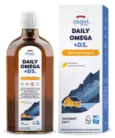 Osavi - Daily Omega + D3, 1600mg Omega 3, Lemon, 250ml