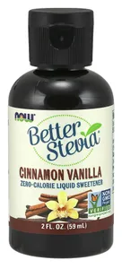 ﻿NOW Foods -Better Stevia, French Vanilla, Płyn, 59 ml