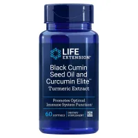 Life Extension - Black Cumin Seed Oil, 60 kapsułek miękkich 