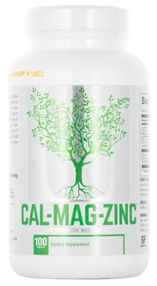 Universal Nutrition - Wapń, Cynk i Magnez, 100 tabletek