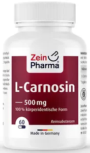 Zein Pharma - L-Karnozyna, 500mg, 60 kapsułek