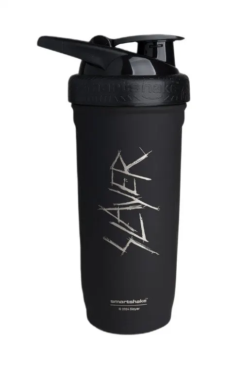 SmartShake - Shaker, Reforce Stainless Steel, Rock Band Collection, Slayer Scratchy Logo, 900 ml.
