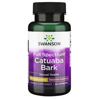 Swanson - Catuaba Bark, 465mg, 60 capsules