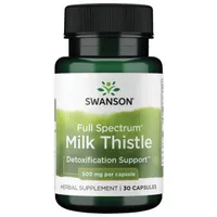 Swanson - Milk Thistle, 500mg, 30 capsules