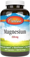 Carlson Labs - Magnez, 350mg, 180 kapsułek