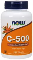 NOW Foods - Vitamin C-500 with Wild Rose, 250 tablets