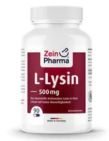 Zein Pharma - L-Lizyna, 500mg, 90 vkaps