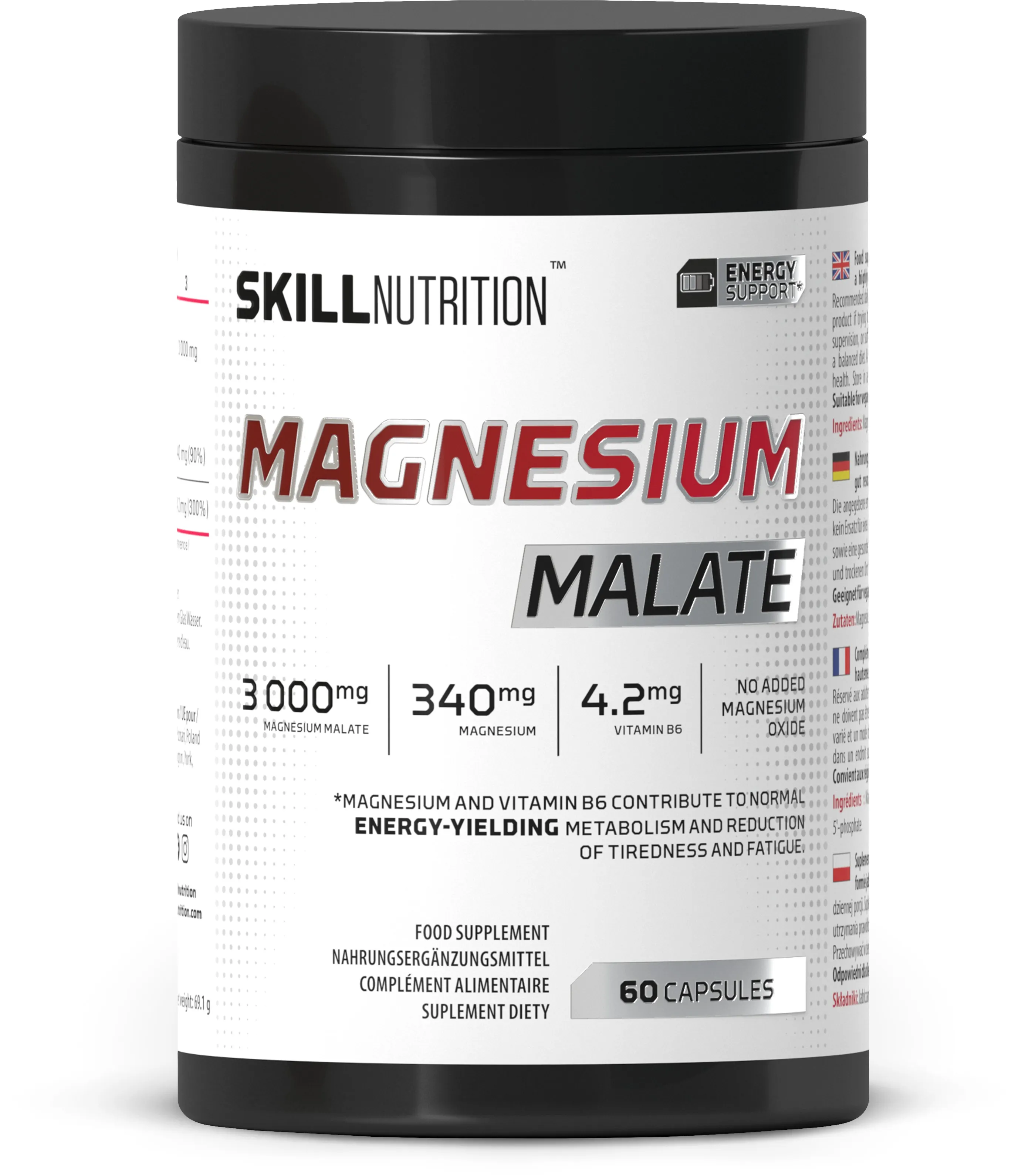 Magnesium Malate - 60 caps