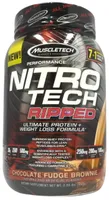 MuscleTech - Nitro-Tech Ripped Protein Powder, French Vanilla Bean, Powder, 907g