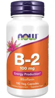 NOW Foods - Witamina B-2, Ryboflawina, 100 mg, 100 kapsułek