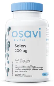 Osavi - Selen, 200 μg, 180 vkaps