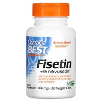 Doctor's Best - Fisetin + Novusetin, 100mg, 30 vkaps