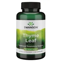Swanson - Thyme Leaf, 500 mg, 120 vkaps