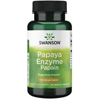 Swanson - Papain, Papaya Enzyme, 100mg, 90 vkaps