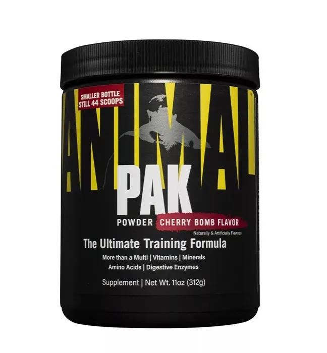 Universal Nutrition - Animal Pak, Wiśnia, Proszek, 312g