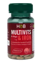Holland & Barrett  - Multivits & Iron, 60 tabletek