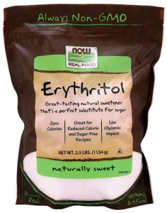 NOW Foods - Erytrytol, Erythritol, Organic, Proszek, 1134 g