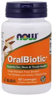 NOW Foods - OralBiotic, 60 tabletek do ssania
