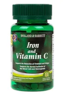 Holland & Barrett - Iron + Vitamin C, 100 tablets