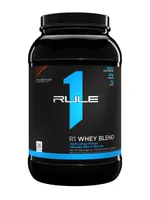 Rule One - R1 Whey Blend Protein Powder, Chocolate Fudge, Powder, 897g