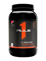 Rule One - R1 Protein, Strawberries & Creme, Proszek, 1110g