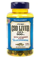 Holland & Barrett - Cod Liver Oil & Glucosamine, 500mg, 60 Capsules