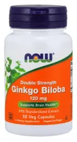 NOW Foods - Ginkgo Biloba, 120mg, 50 vcaps
