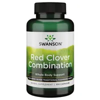 Swanson - Red Clover Combination (A Blend of Herbs with Red Clover), 100 Capsules
