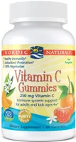 Nordic Naturals - Vitamin C, Vitamin C Gummies, 250mg, Tangerine, 60 Gummies
