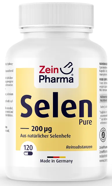 Zein Pharma - Selen, 200µg, 120 kapsułek