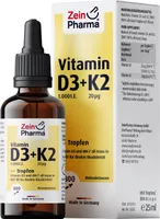 Zein Pharma - Witamina D3 + K2, Płyn, 25 ml