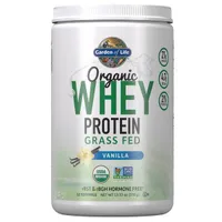 Garden of Life - Organic Whey Protein - Grass Fed, Odżywka Białkowa, Vanilla, Proszek, 378g