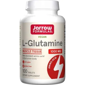 ﻿Jarrow Formulas - L-Glutamina, 1000mg, 100 tabletek