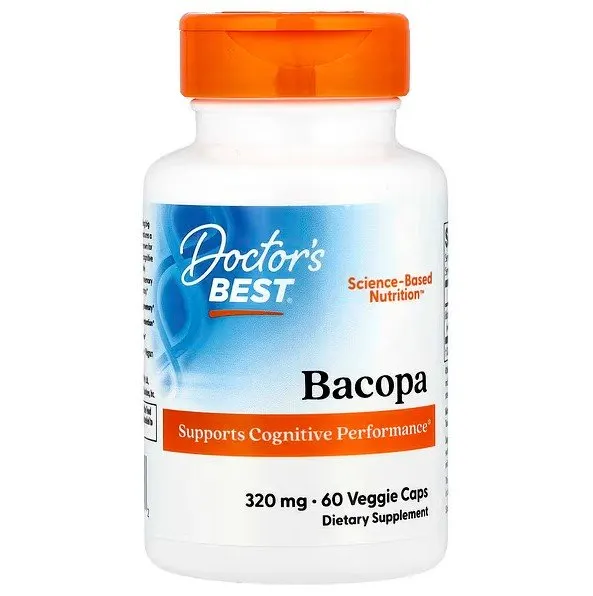 Doctor's Best - Bacopa + Synapsa, 320mg, 60 vkaps