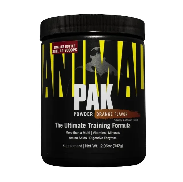 Universal Nutrition - Animal Pak, Pomarańcza, Proszek, 342g